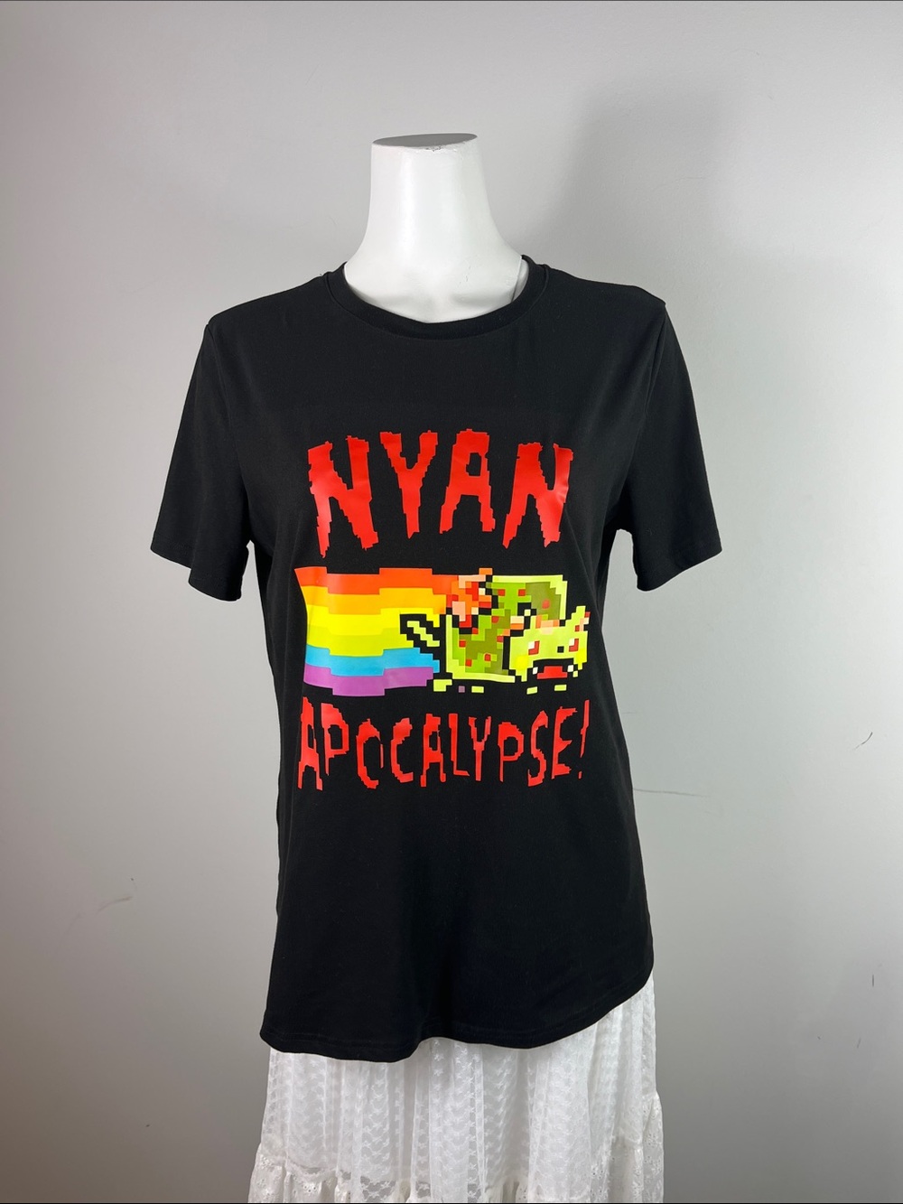Nyan Apocalypse! Graphic Tee - Black